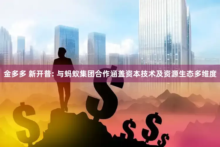 金多多 新开普: 与蚂蚁集团合作涵盖资本技术及资源生态多维度