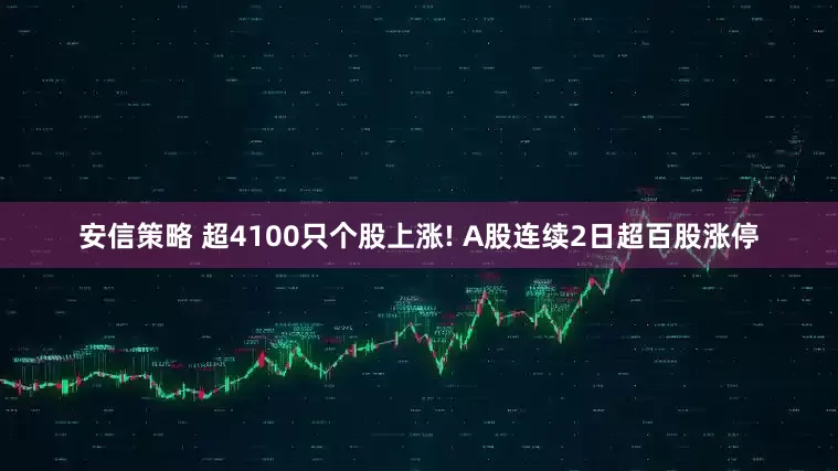 安信策略 超4100只个股上涨! A股连续2日超百股涨停